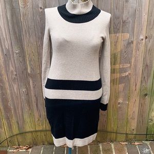 Sinequanone designed in Paris color block sweater dress